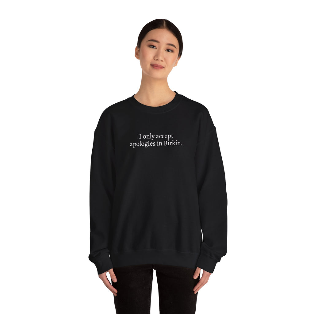 Apology Crewneck Sweatshirt