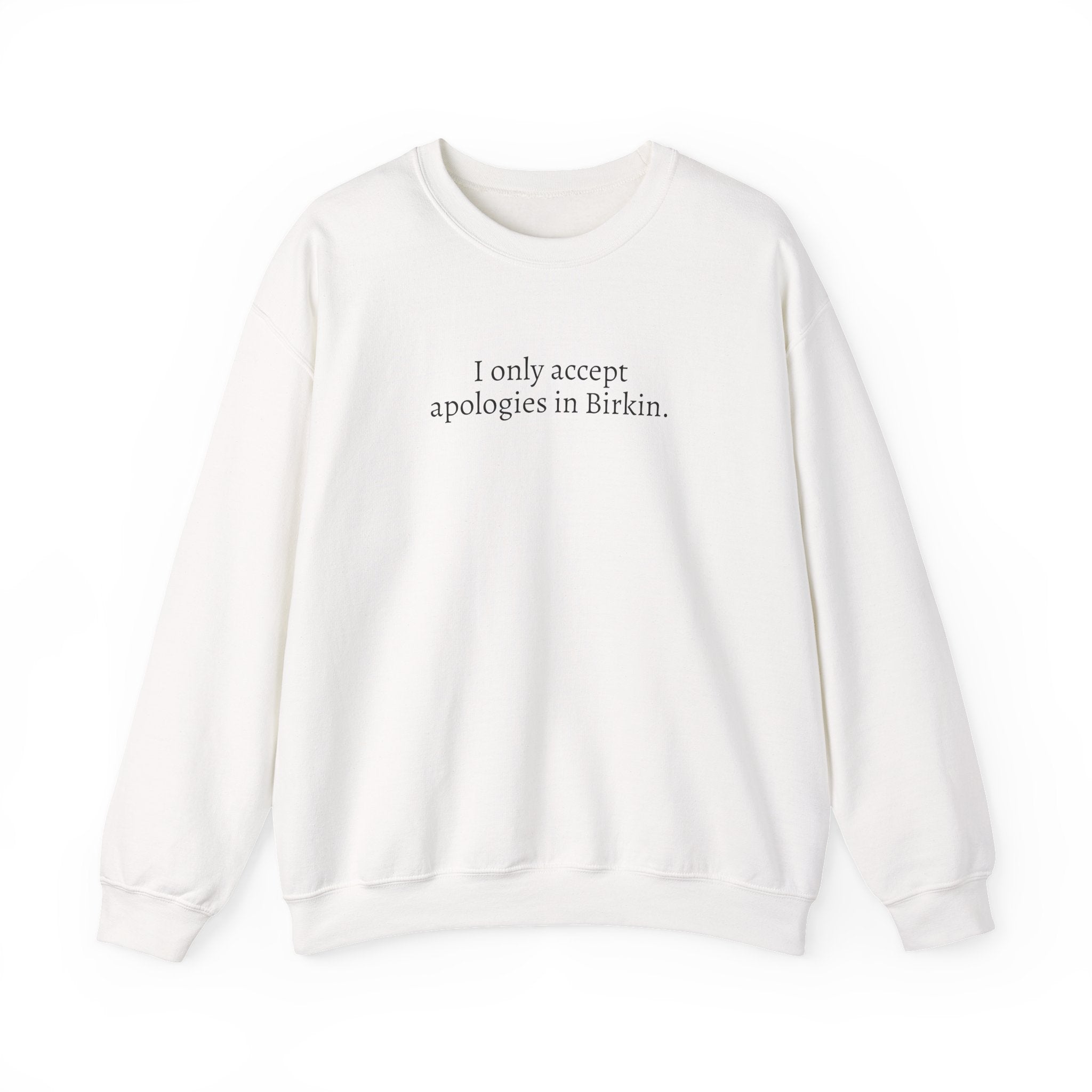 Apology Crewneck Sweatshirt