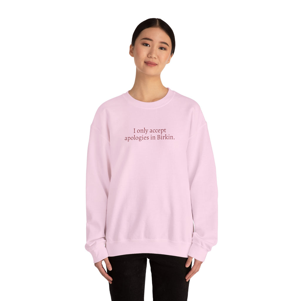 Apology Crewneck Sweatshirt