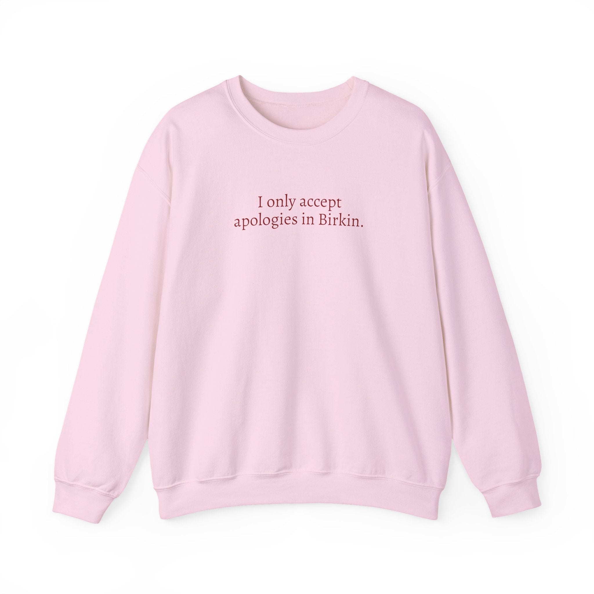 Apology Crewneck Sweatshirt