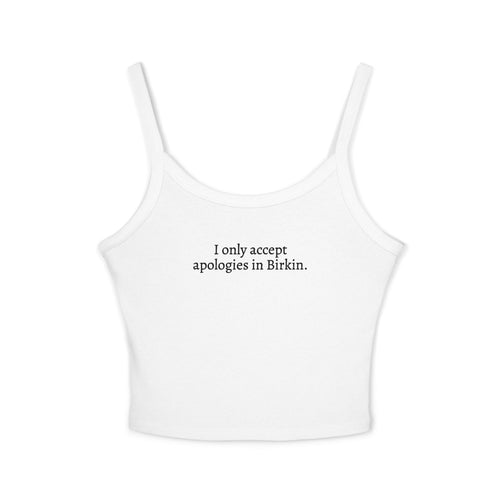 Apology Tank