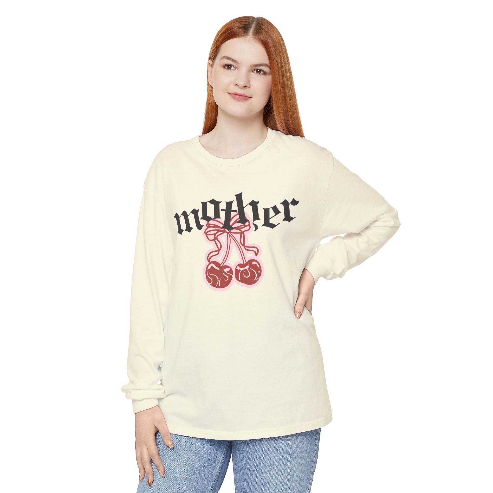 Mother Cherry Long Sleeve Tee