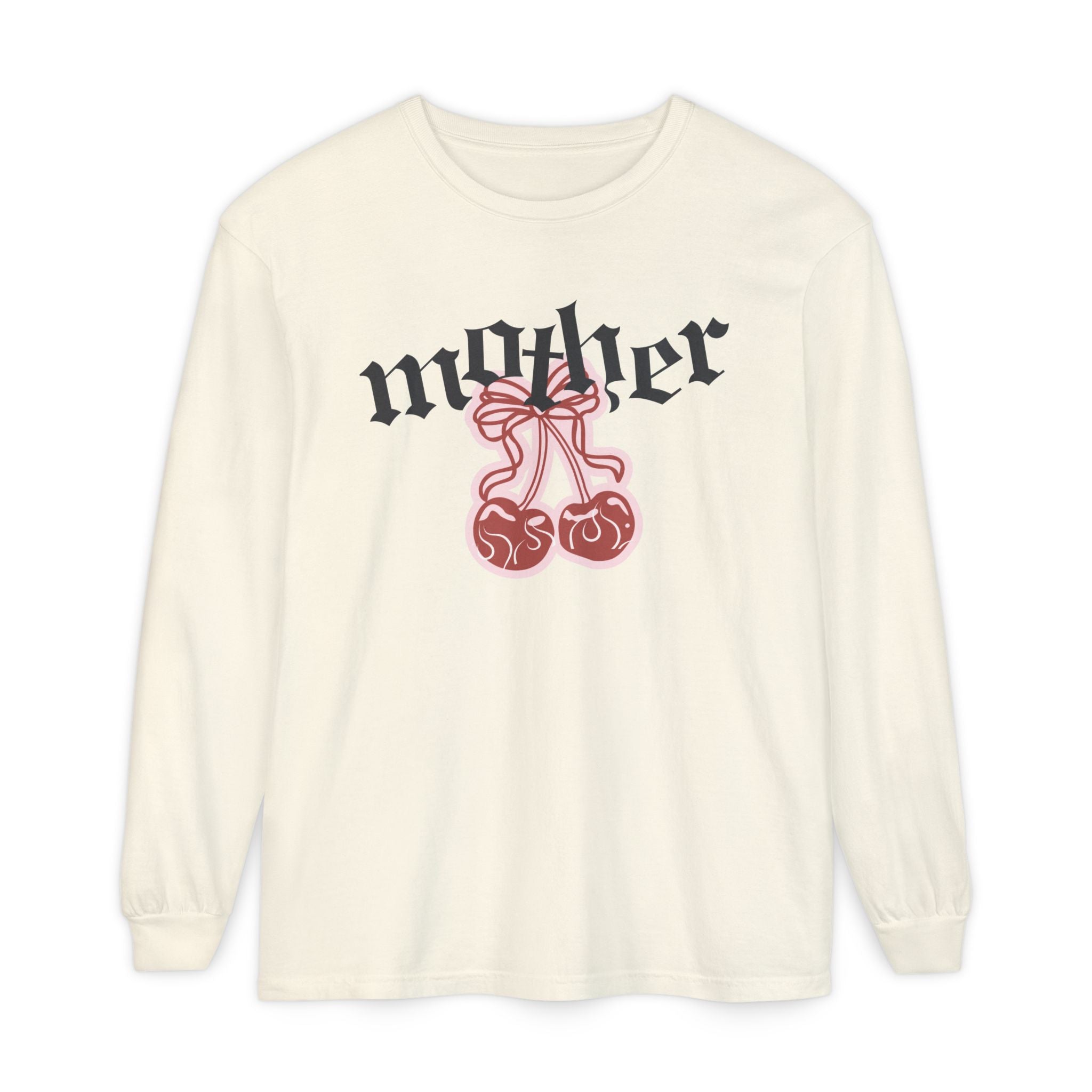Mother Cherry Long Sleeve Tee