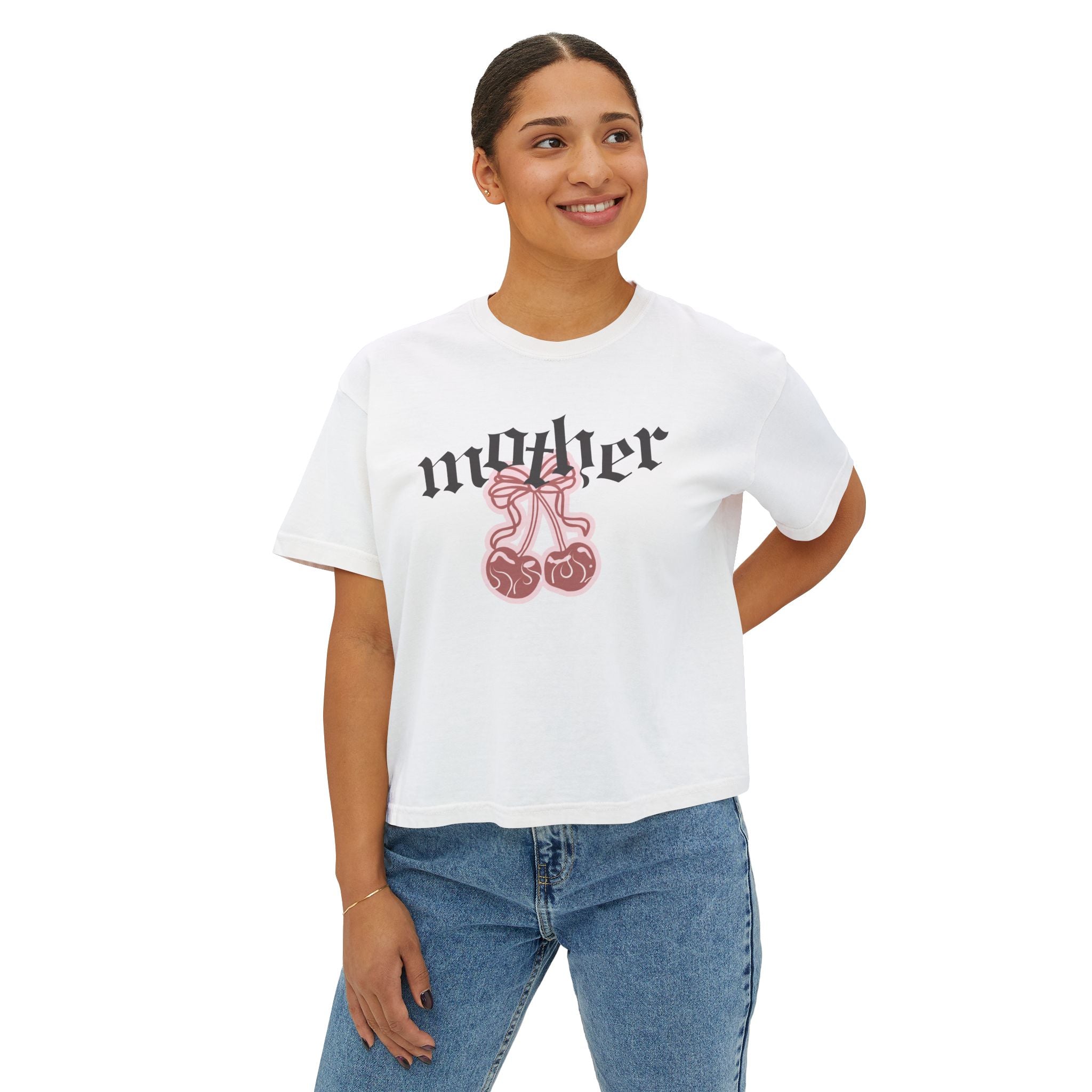 Mother Cherry Boxy Tee