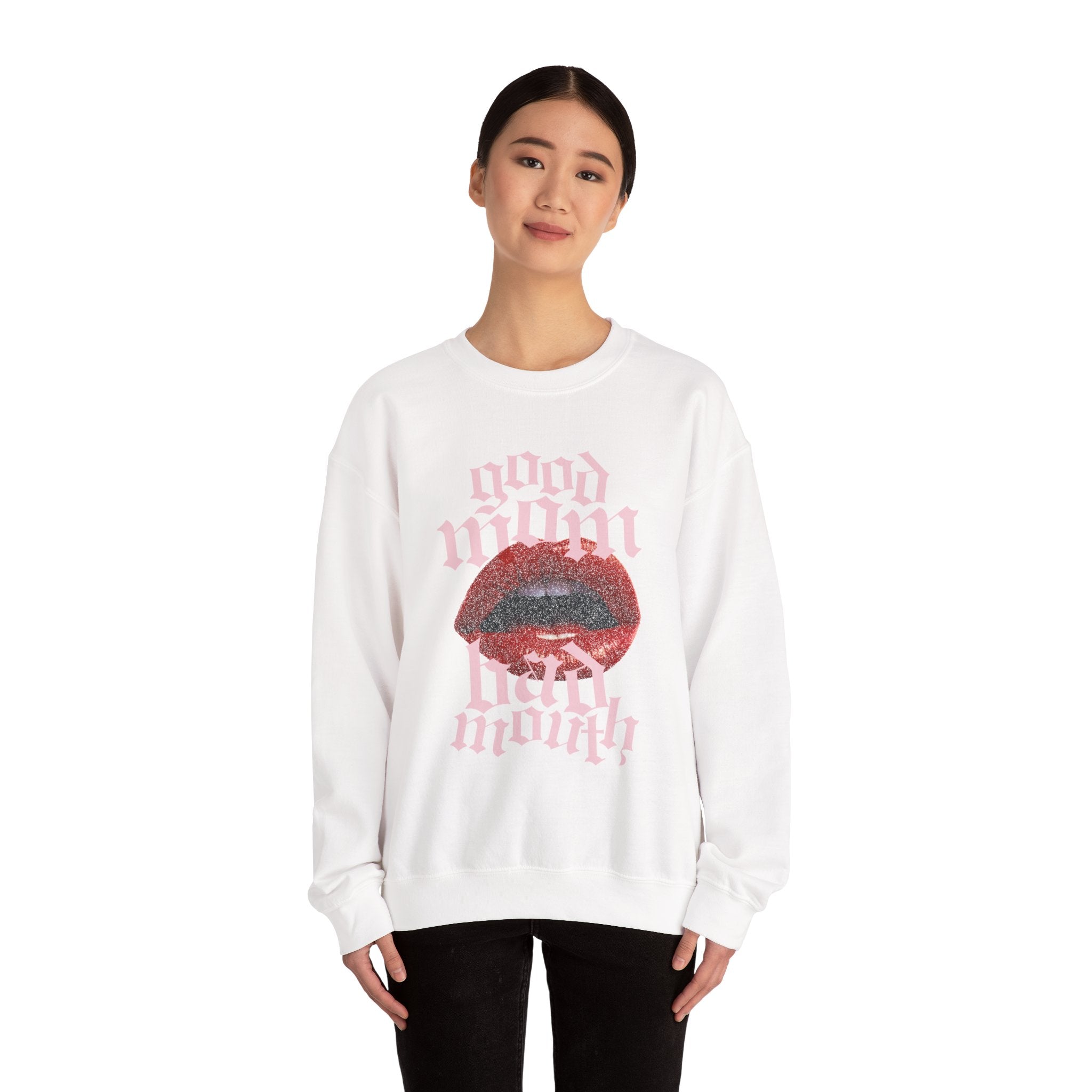 Good Mom Crewneck Colored