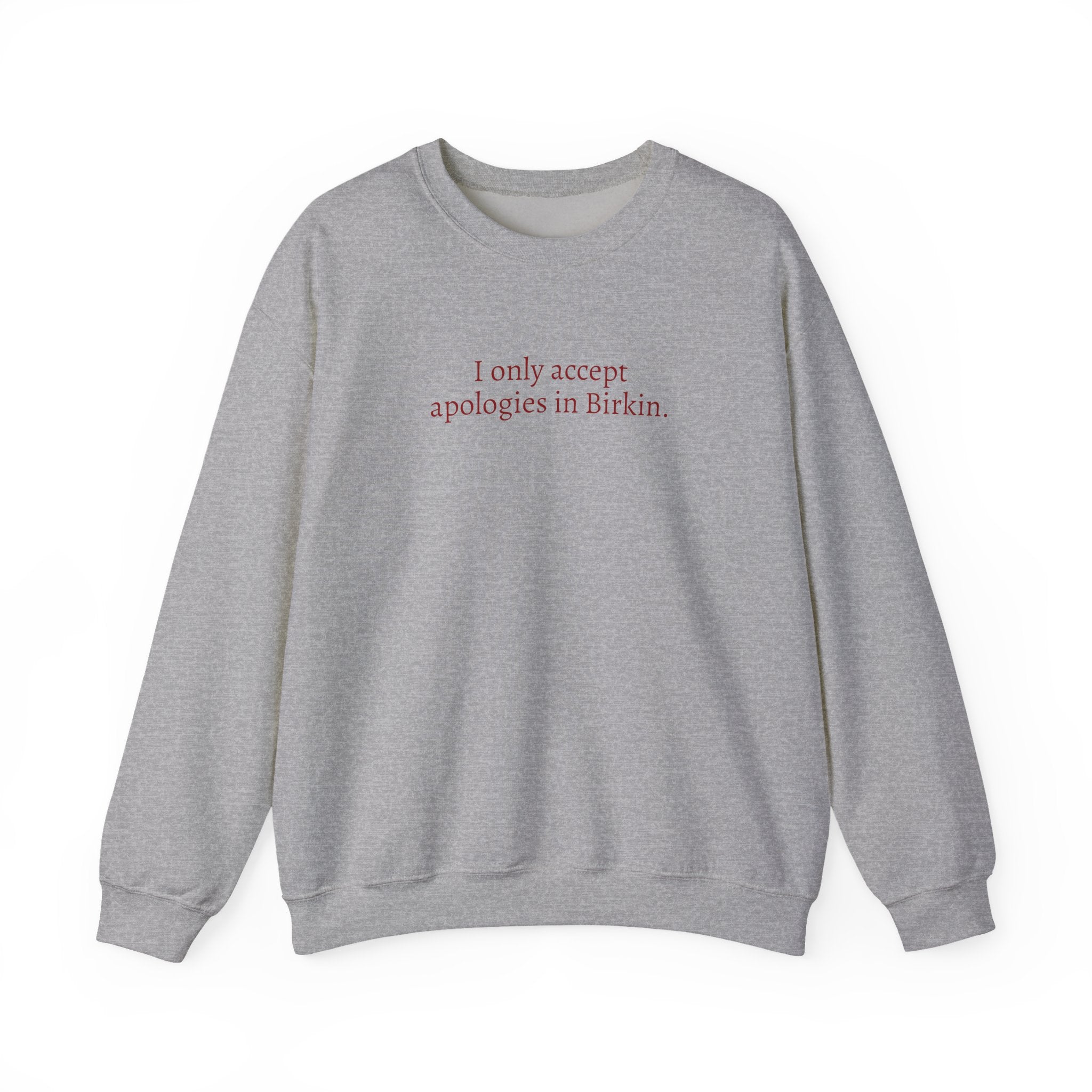 Apology Crewneck Sweatshirt