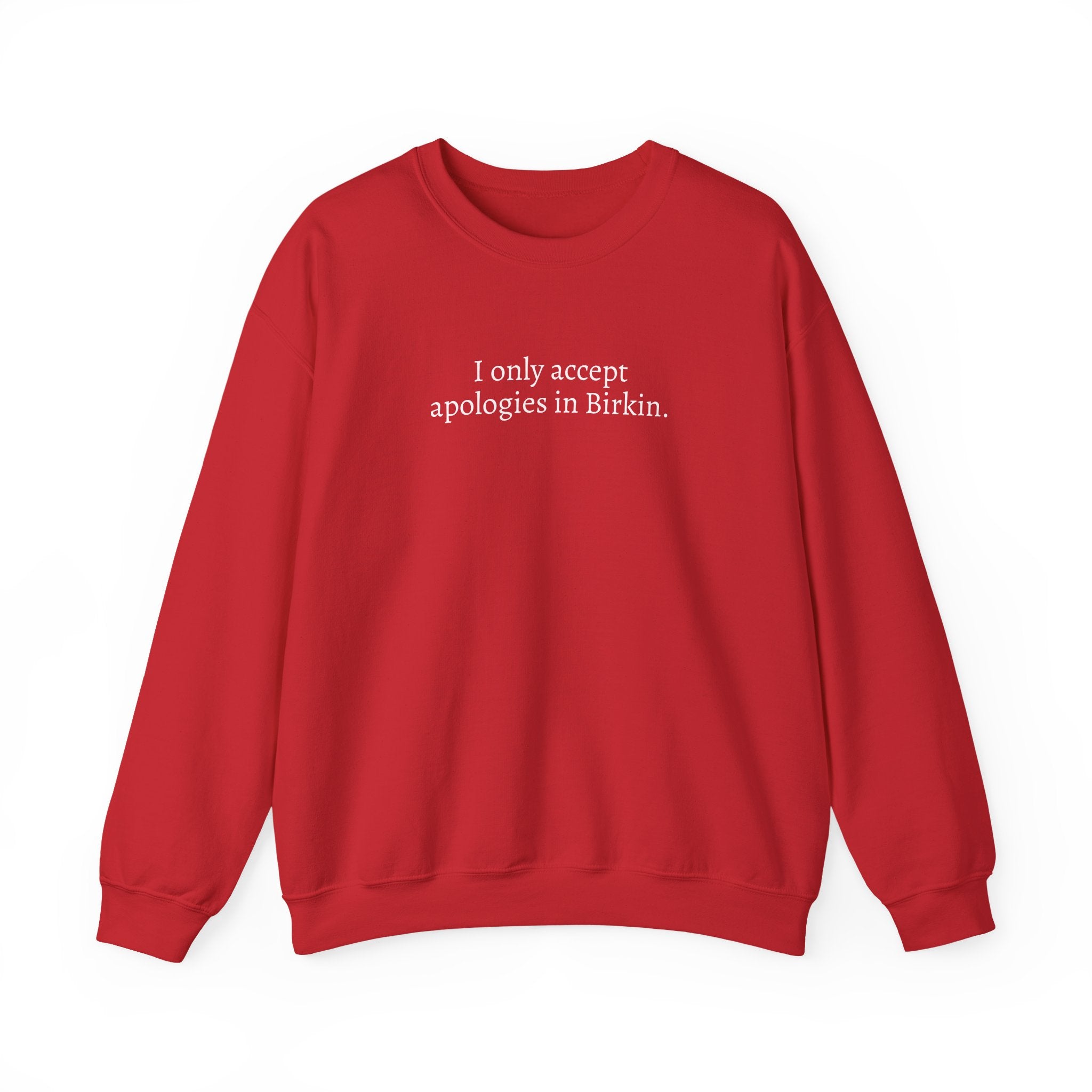 Apology Crewneck Sweatshirt