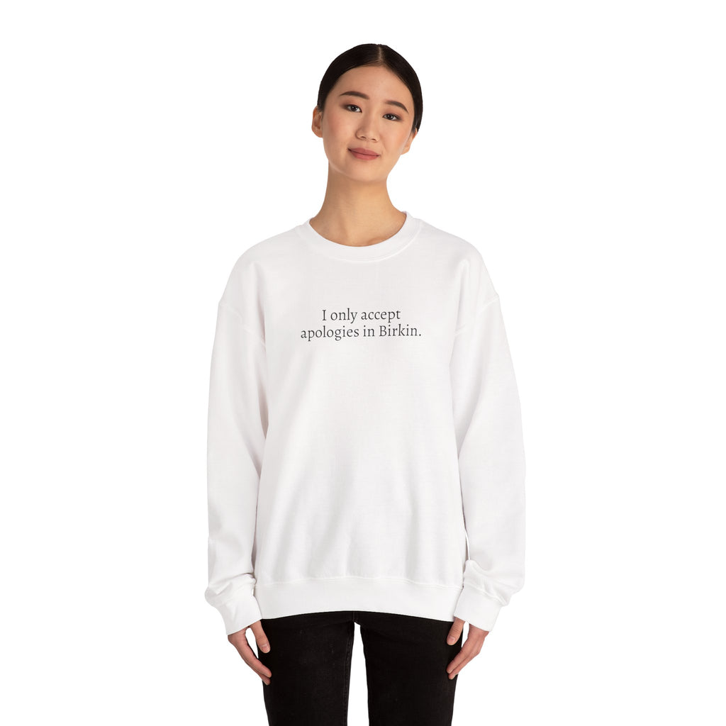 Apology Crewneck Sweatshirt