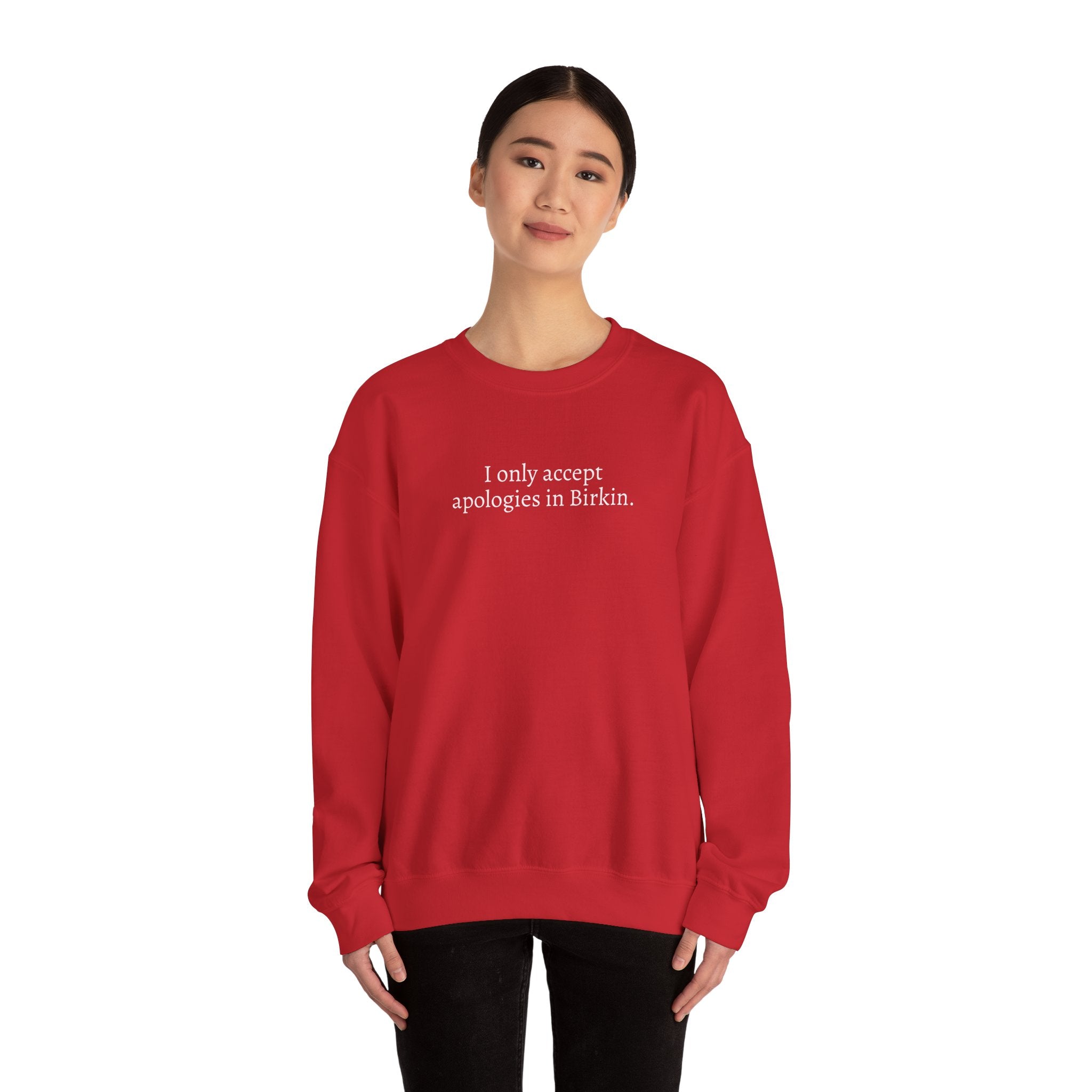 Apology Crewneck Sweatshirt
