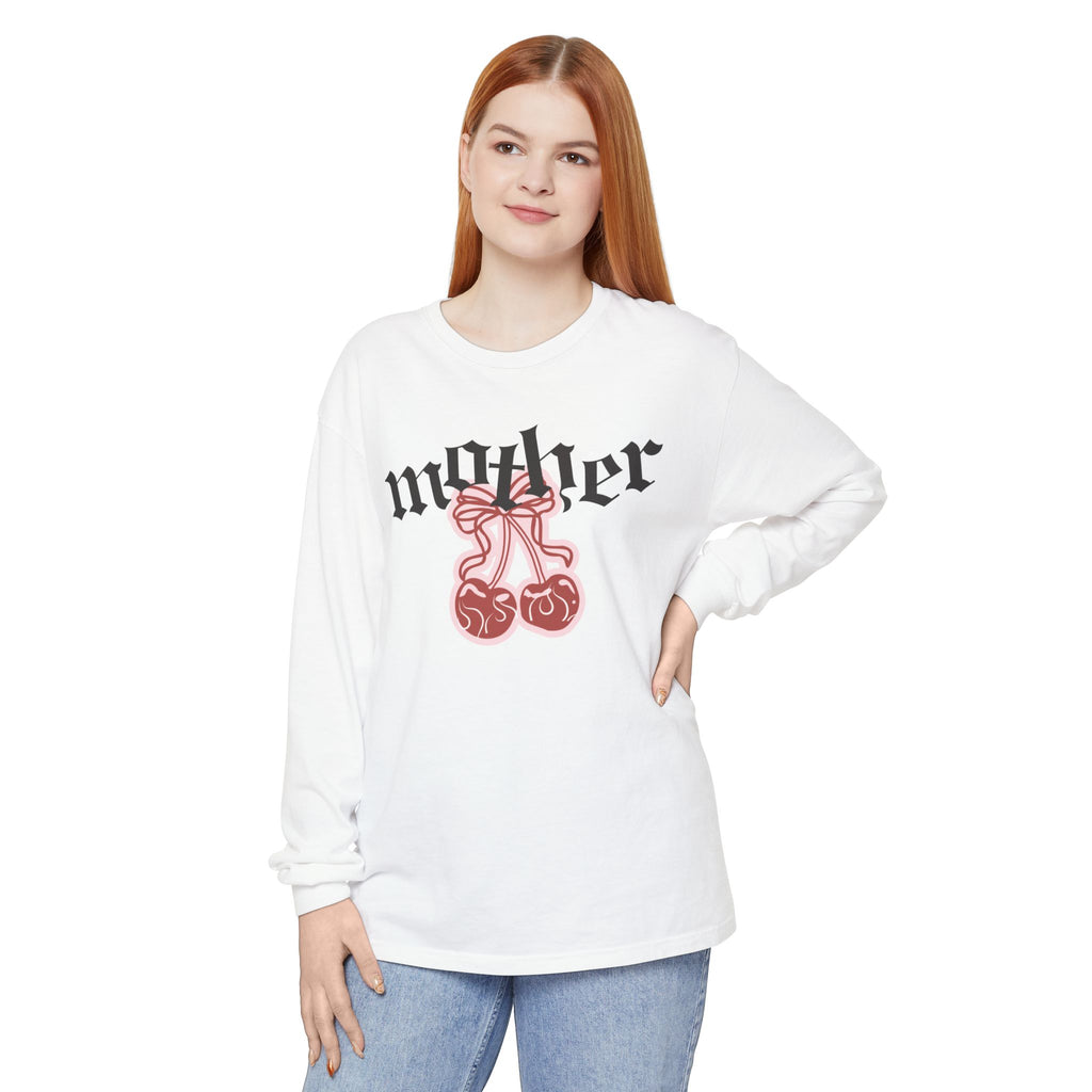 Mother Cherry Long Sleeve Tee