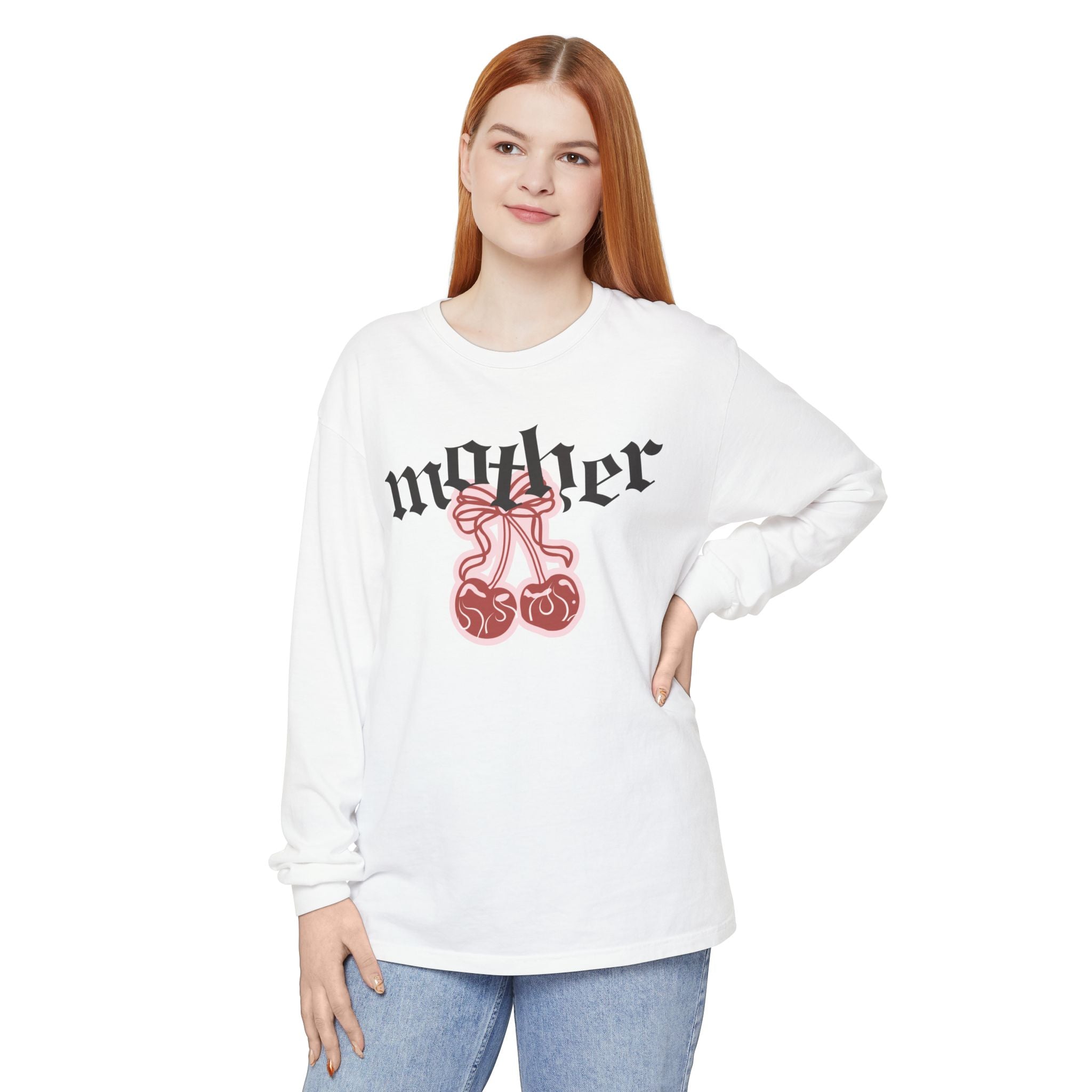 Mother Cherry Long Sleeve Tee